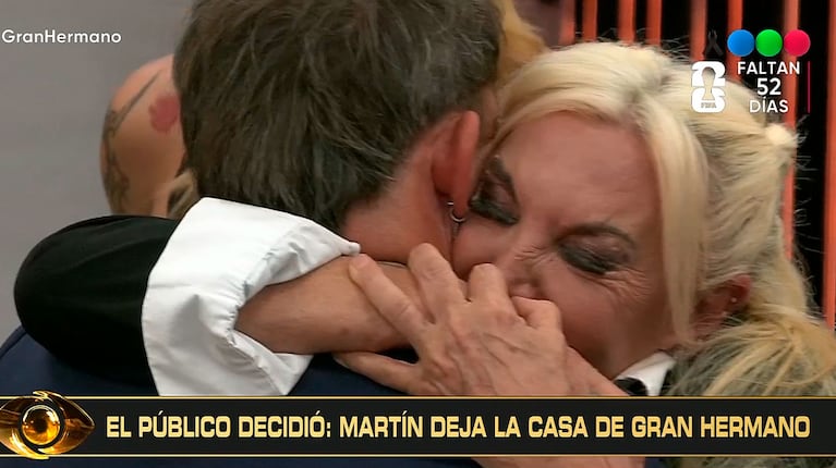 Gran Hermano: la fuerte crisis de Yanina Zilli tras la eliminación de Martín Rodríguez (captura de Telefe)