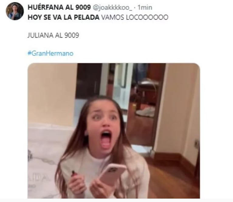 Gran Hermano: los memes por la eliminación de Catalina Gorostidi 