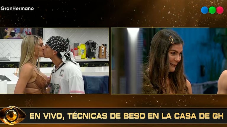 Gran Hermano: Luana está celosa del vínculo de Zunino con Nenu (Telefe)
