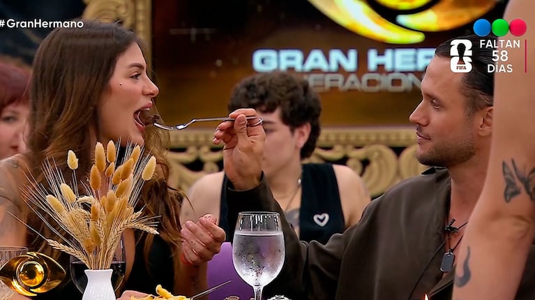 Gran Hermano: Luana sedujo a Fabio Agostini y revolucionó la casa con una decisión clave (captura de Telefe)