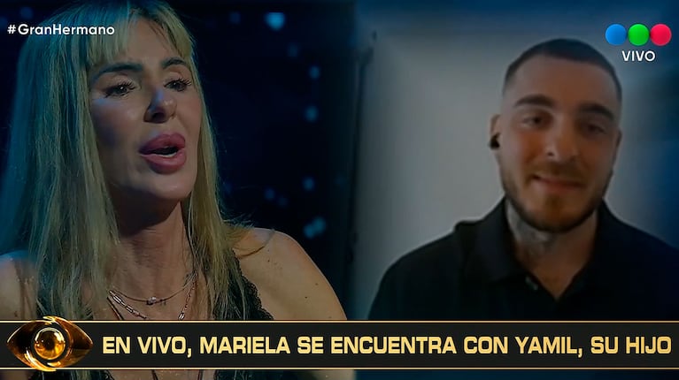 Gran Hermano: Mariela se enteró de que será abuela en vivo