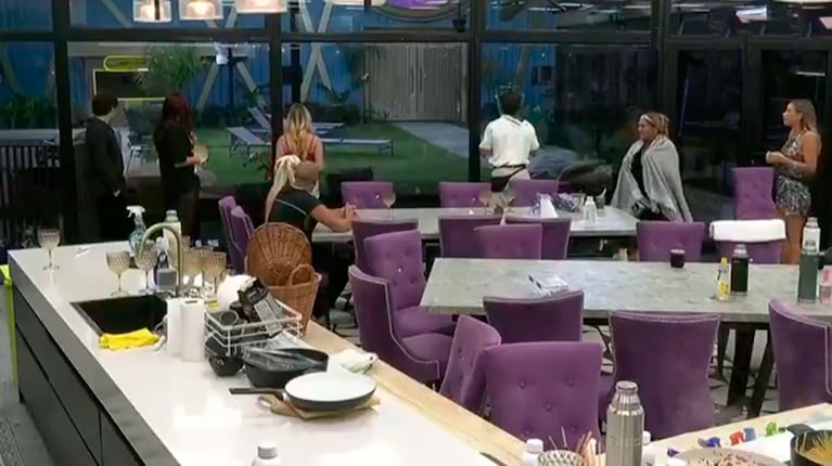 Gran Hermano: una misteriosa aparición en la casa generó miedo entre los participantes (captura de Telefe)