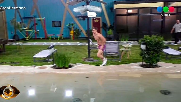 Gran Hermano: Zunino se quedó en el relity (Captura de Telefe)