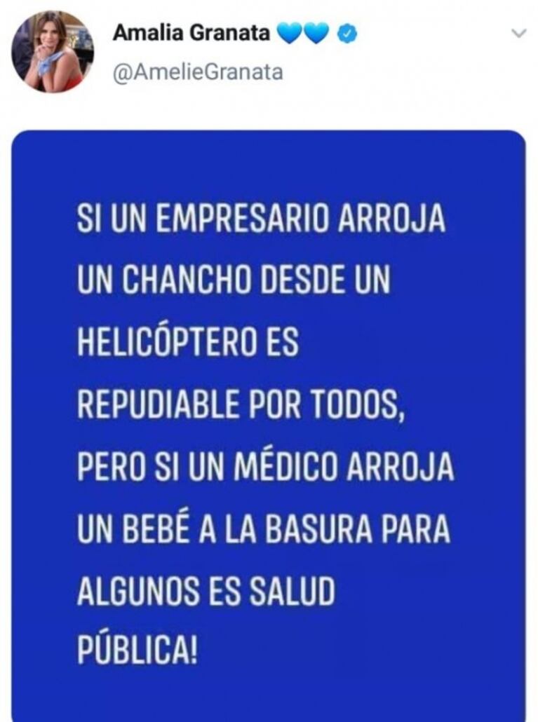 Granata comparó el escándalo del chancho con el aborto: "Para algunos, si un médico arroja un bebé a la basura es salud pública"