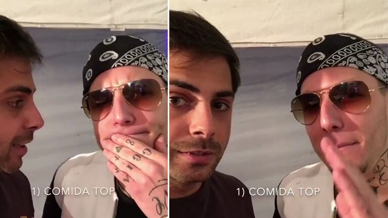 Grego Rossello y Alexander Caniggia debatieron sobre cómo ser top. (Foto: Instagram)