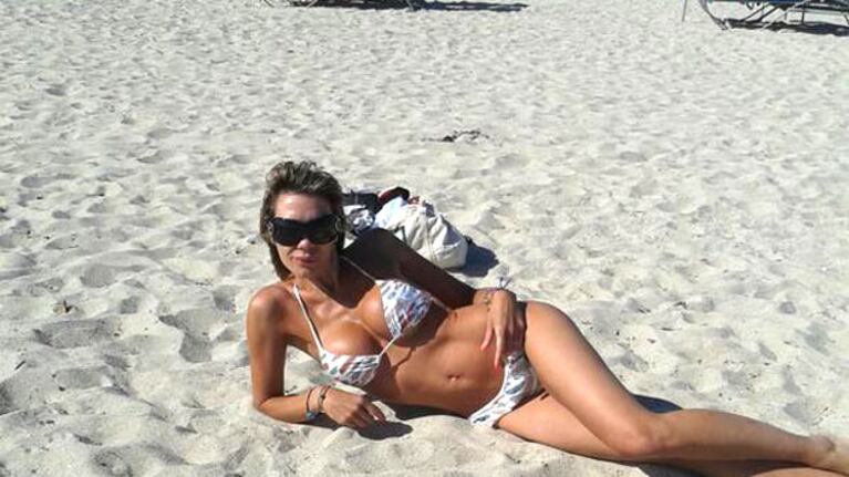 Greta Rodríguez: lujos, mar y "lomazo", en las playas de Miami (Foto: Twitter).