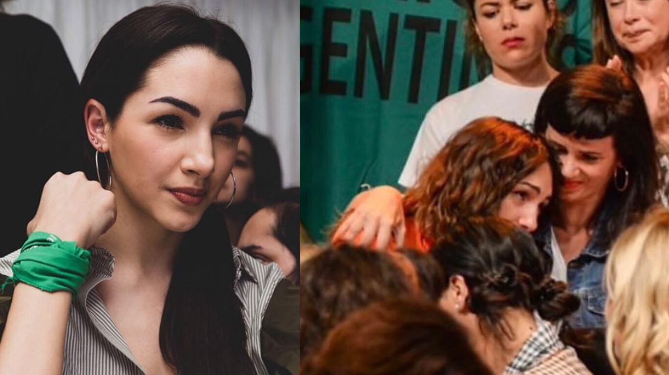 Griselda le dedicó su apoyó a Thelma en la red.