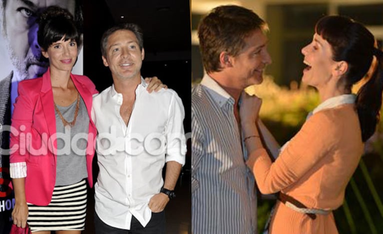 Griselda Siciliani alentó a Adrián Suar desde su cuenta de Twitter (Fotos: Jennifer Rubio y El Trece). 
