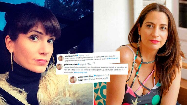 Griselda Siciliani bancó a Muriel Santa Ana tras confesar que abortó