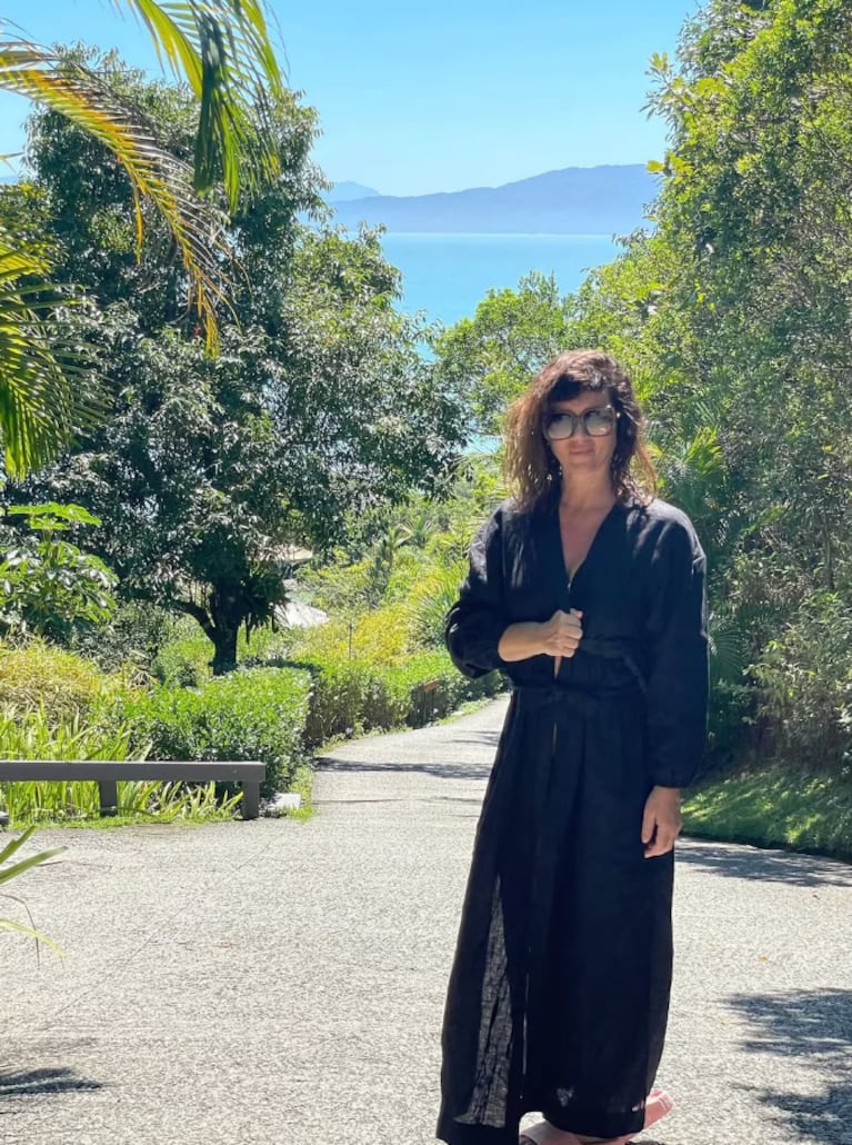 Griselda Siciliani eligió Brasil para desconectar: días de playa, lectura y naturaleza junto a Luciano Castro | Créditos: Instagram @griseldasiciliani