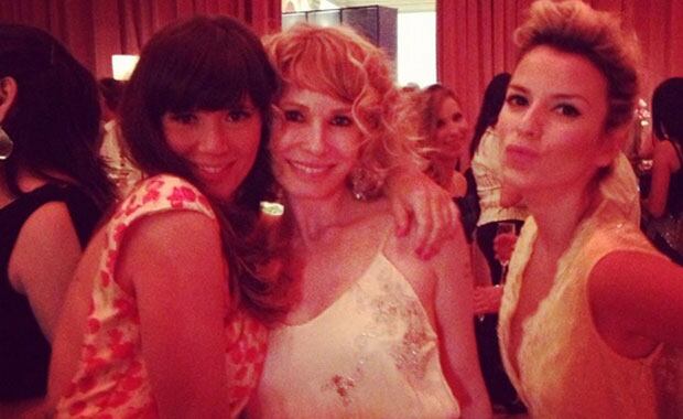 Griselda Siciliani, Gloria Carrá y Gimena Accardi, amiguísimas (Foto: Twitter). 