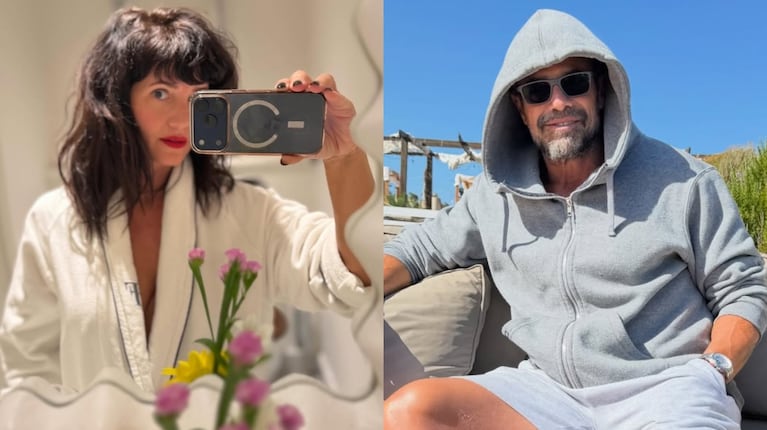 Griselda Siciliani reveló cuál es su relación actual con Luciano Castro: el video que los muestra juntos Foto: Instagram (@griseldasiciliani y @castrolucianook)