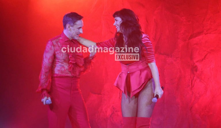 Griselda Siciliani y Carlos Casella estrenaron BOÎTE (Foto: Movilpress).