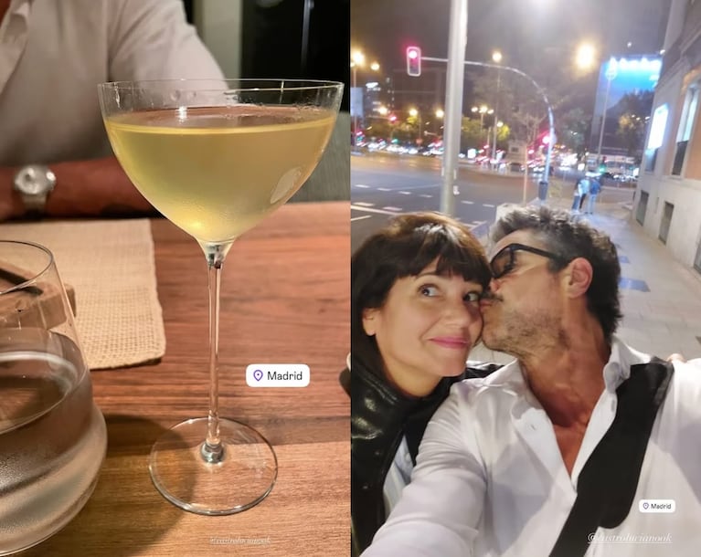 Griselda Siciliani y Luciano Castro: amor, teatro y nuevas postales desde Madrid- CRÉDITO: Instagram