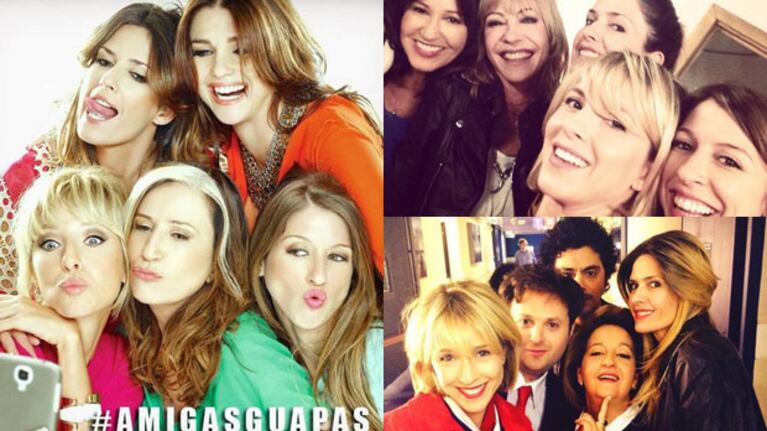 Guapas, un fenómeno de las redes sociales (Fotos: Web y Twitter).