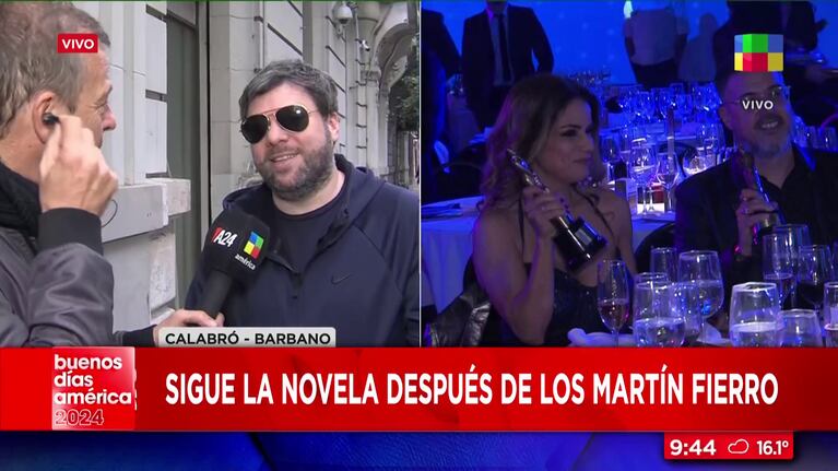 Guido Kaczka habló de Marina Calabró y Rolando Barbano.