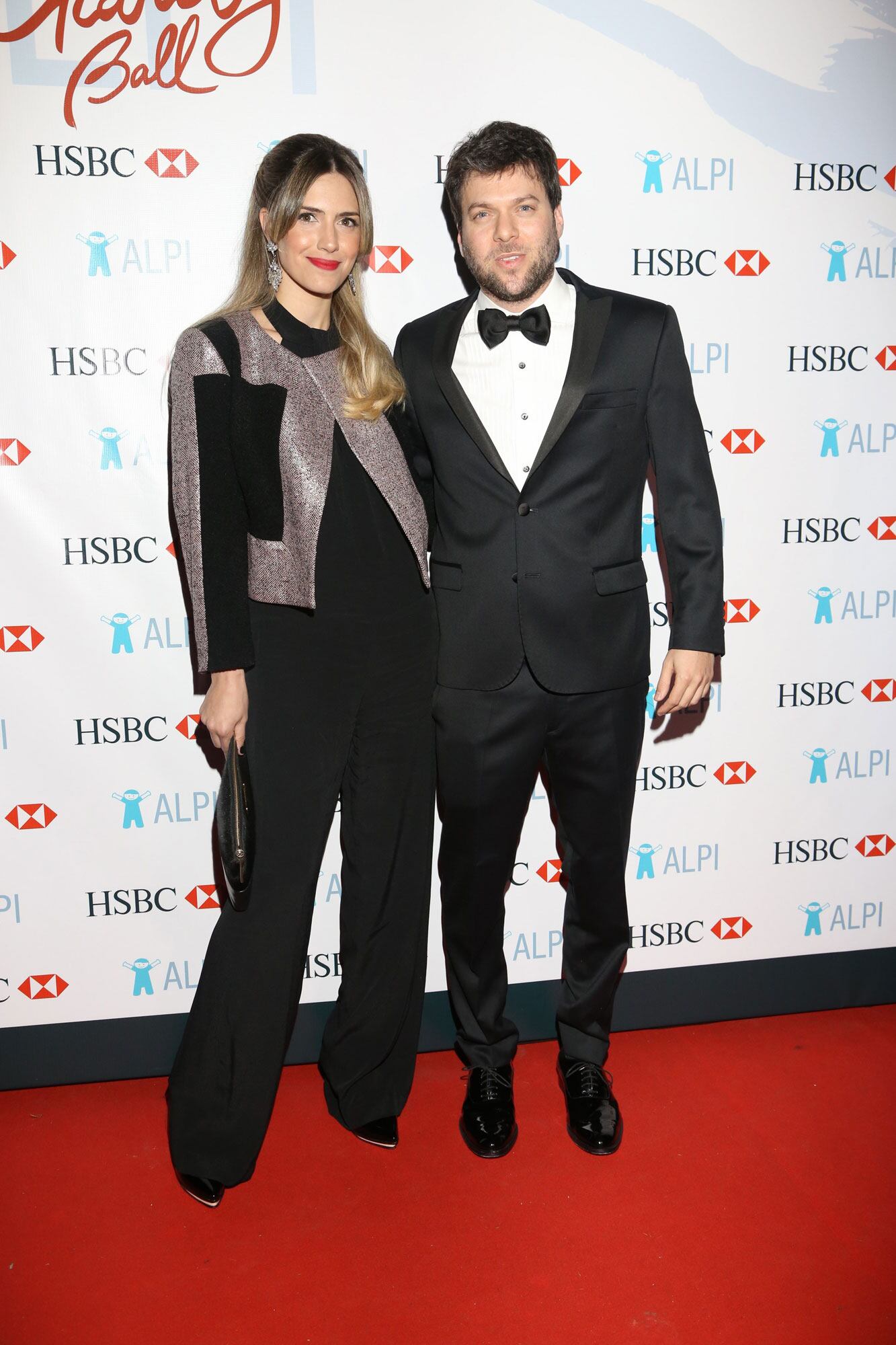 Guido Kaczka y su mujer, Soledad, en la gala benéfica  (Fotos: Grupo Mass).