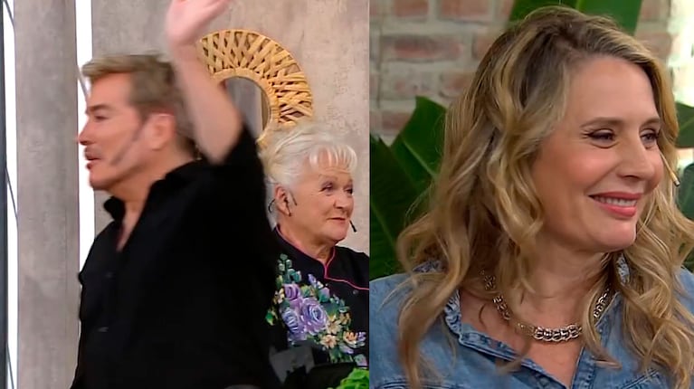 Guido Süller contó la muerte de su perra en vivo y Rocío Marengo se tentó (captura de elnueve, Todo Cocinado)