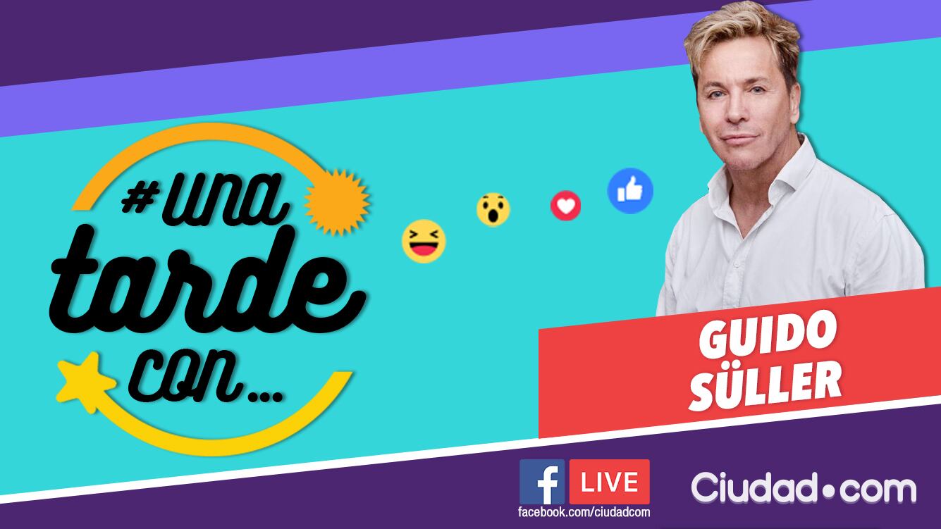 Guido Süller en #UnaTardeCon por Facebook Live.