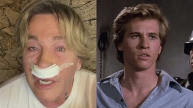 Guido Suller y Val Kilmer (Fotos: capturas América TV)