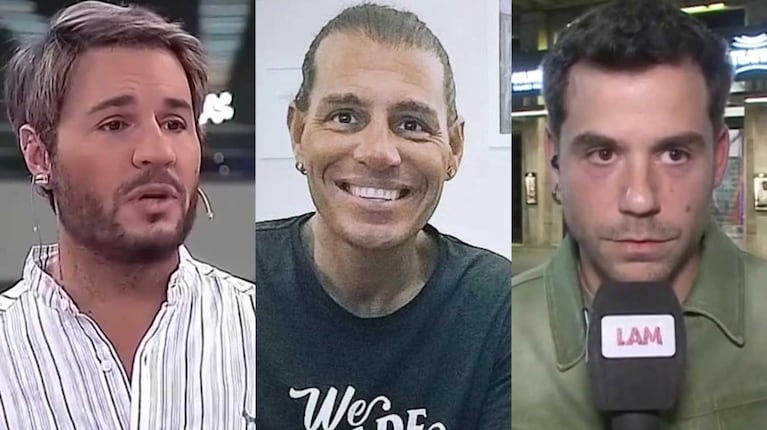 Guido, Tomás y Fernando Dente (Fotos: capturas Net TV y América TV)