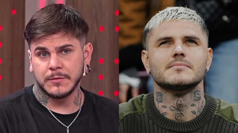Guido y Mauro Icardi  (Fotos: captura América TV y Instagram @mauro_icardi)