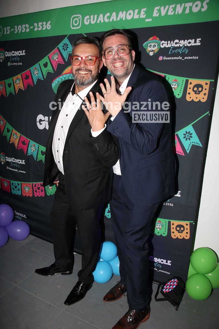 Guille Barrios y Ramiro García Moreno (Foto: Movilpress)