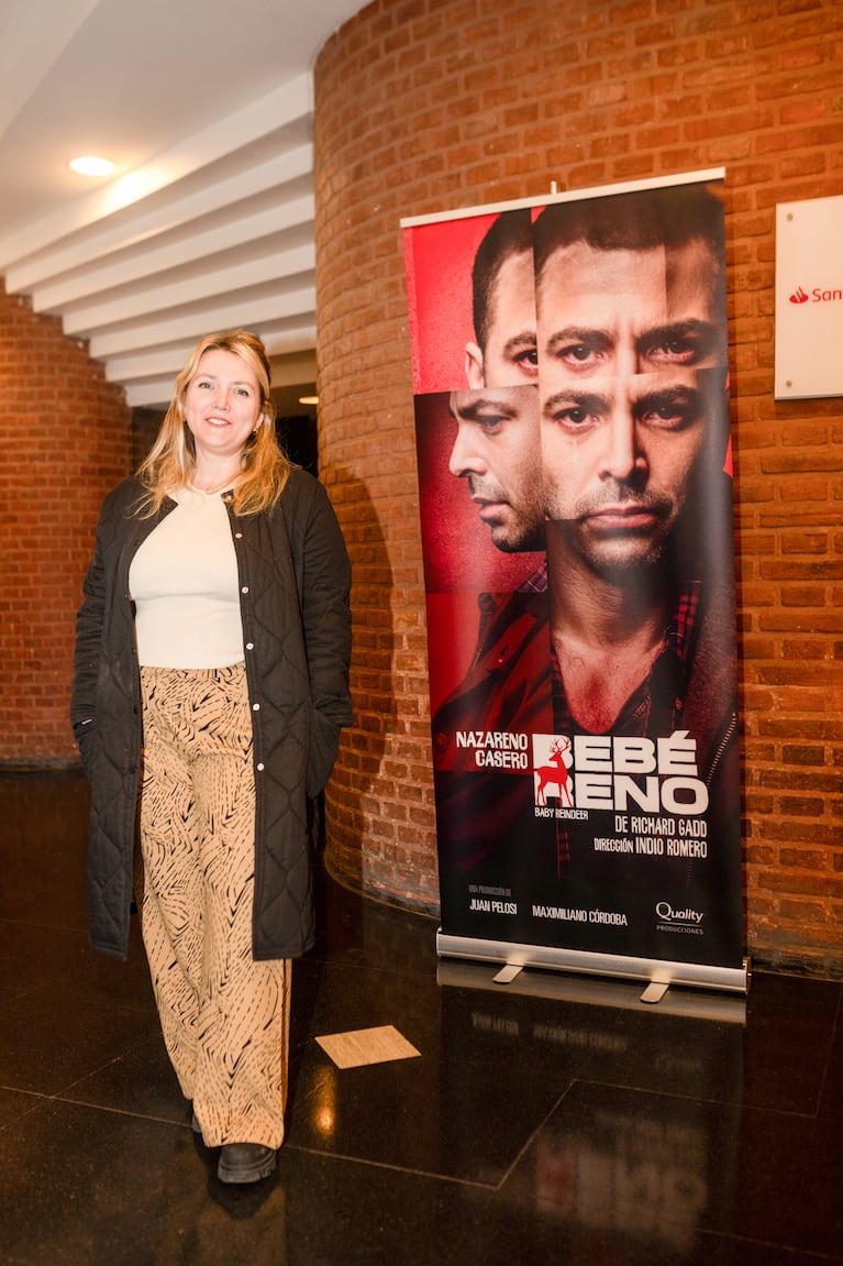 Guillermina Casero en el estreno de Bebé Reno (Foto: Agencia Coral).