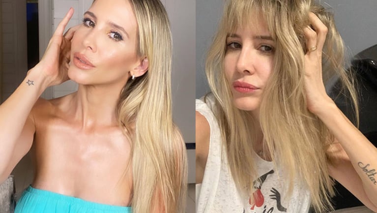 Guillermina le dio movimiento a su cabello.