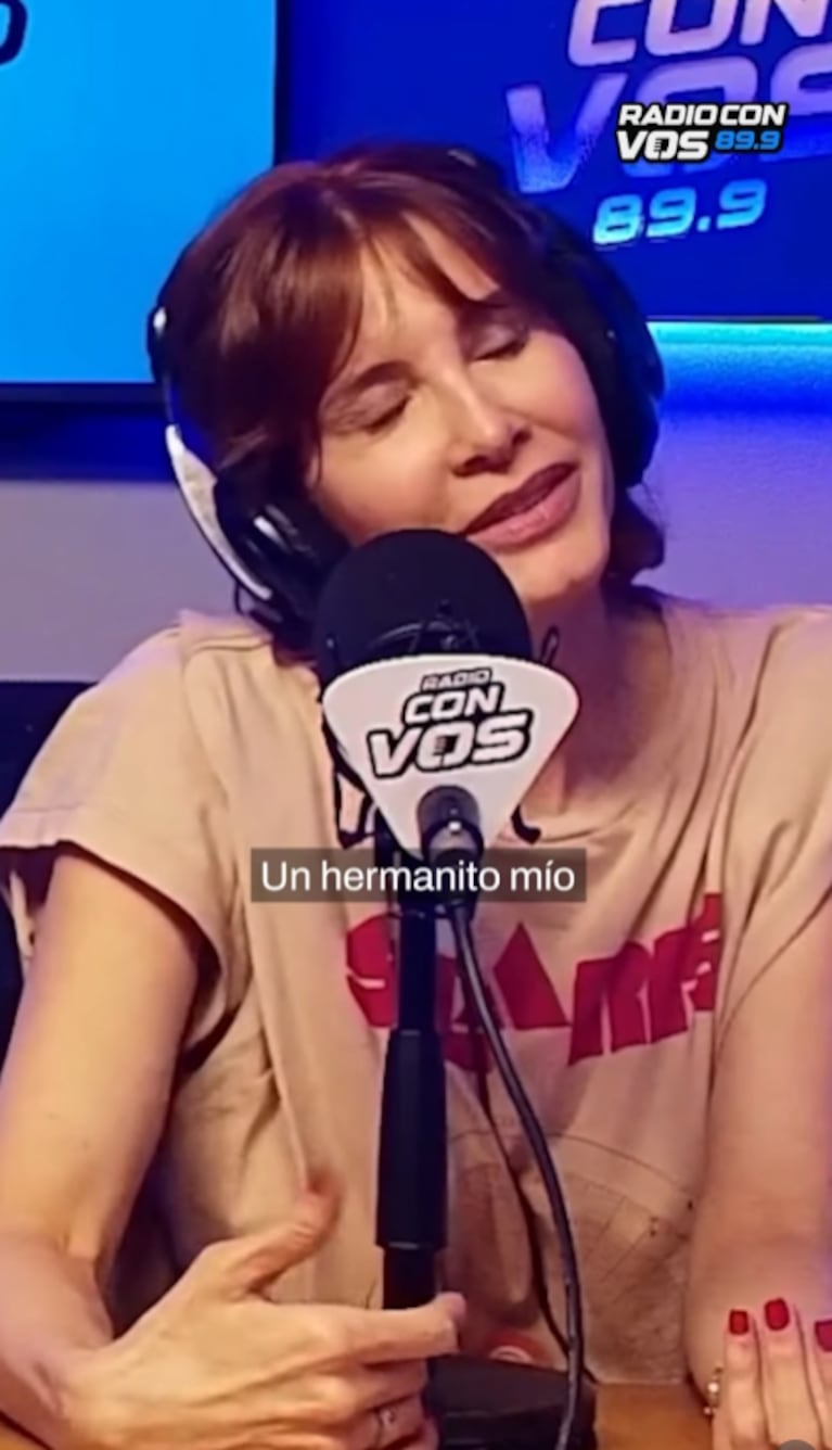 Guillermina Valdés. Captura Instagram @radioconvos899