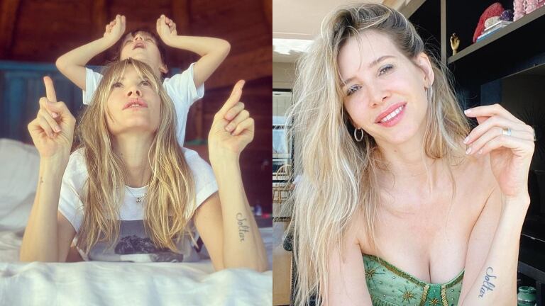 Guillermina Valdés compartió una tierna foto de Lorenzo, su hijo, en cuarentena: Esto lo va a convertir en una persona más creativa