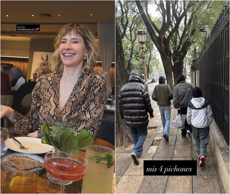 Guillermina Valdés cumplió 49 años y se emocionó con el mensaje de su hijo Dante Ortega. Crédito: Instagram