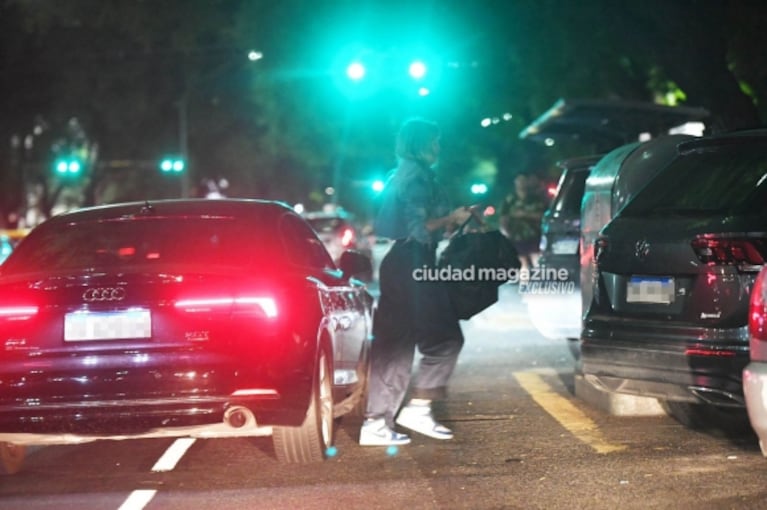 Guillermina Valdés el día que fue sorprendida por las cámaras con Javi García.