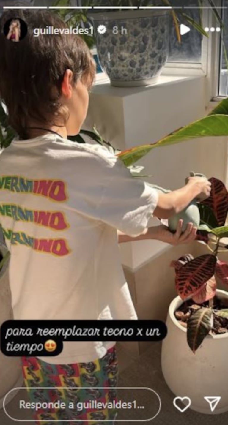 Guillermina Valdés habló de la crianza de Lorenzo. Foto: IG | guillevaldes1