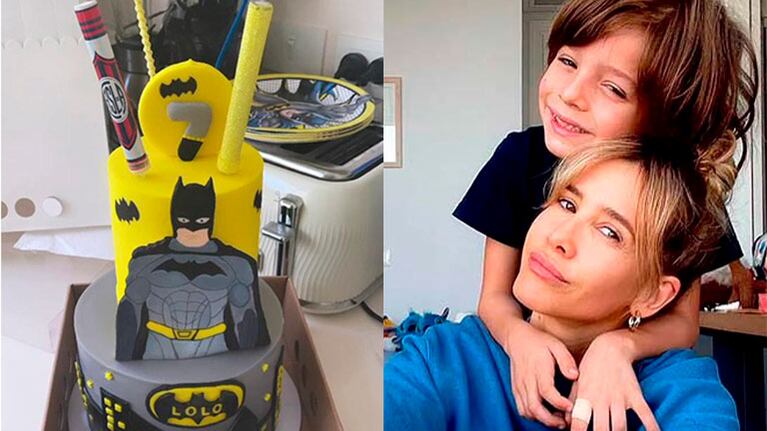 Guillermina Valdés mostró la increíble torta que le hizo una mami del cole para el cumple de Lolo: Muy genia
