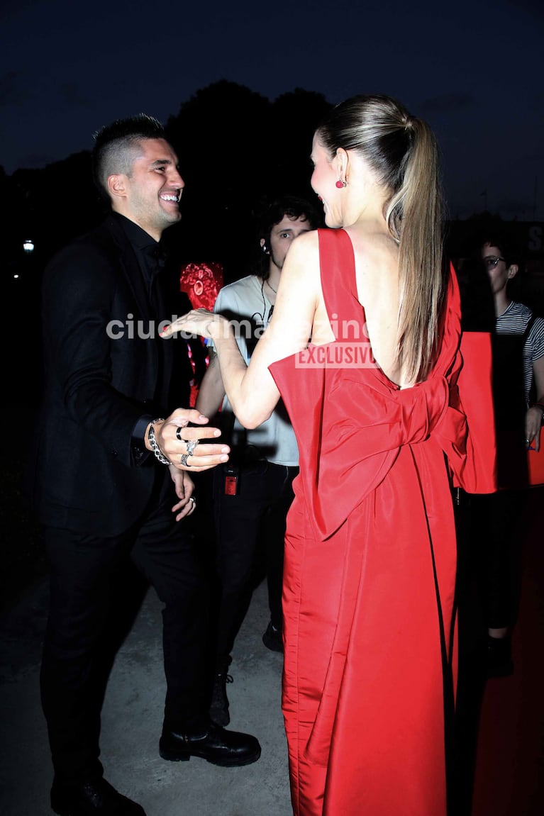 Guillermina Valdés y Fran Tinelli (Foto: Movilpress).