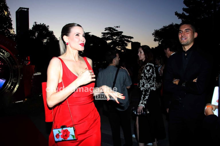 Guillermina Valdés y Fran Tinelli (Foto: Movilpress).