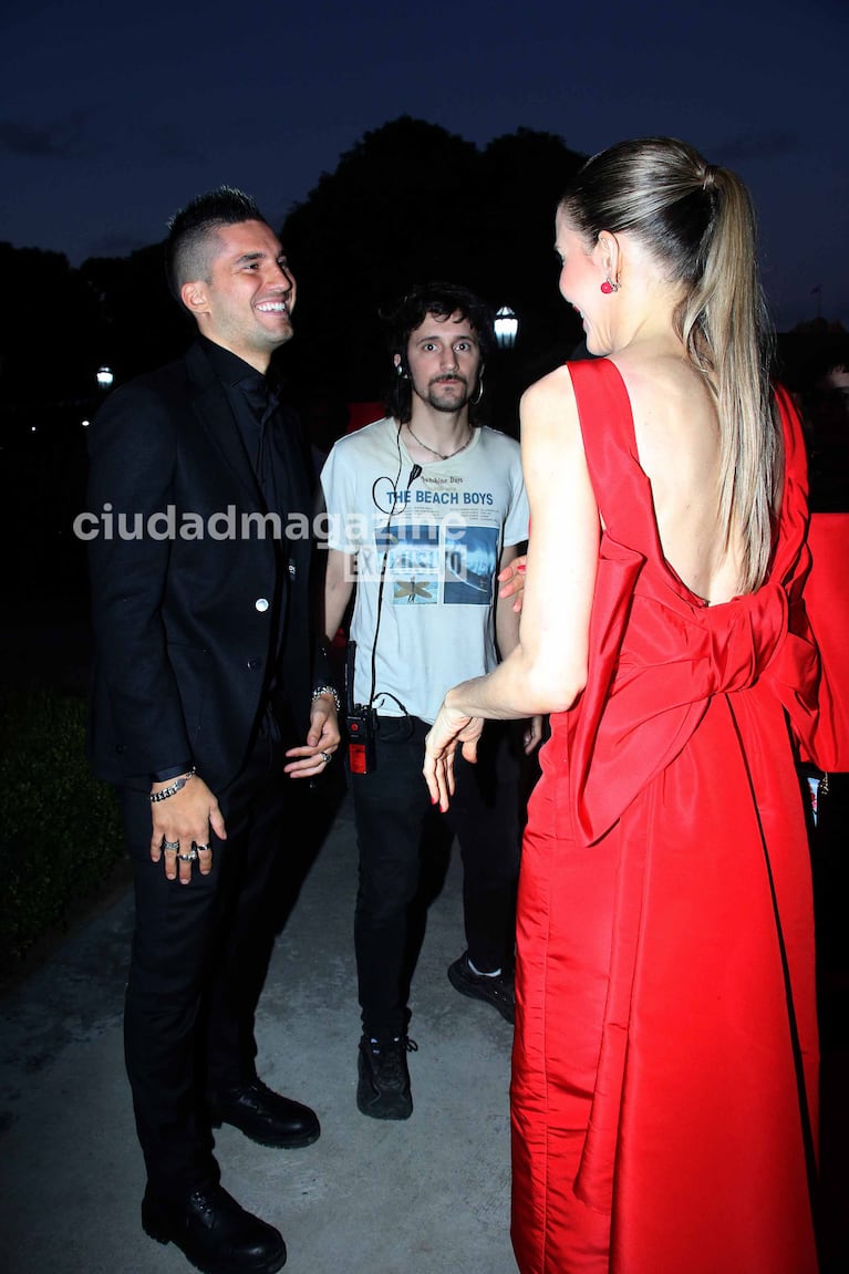 Guillermina Valdés y Fran Tinelli (Foto: Movilpress).