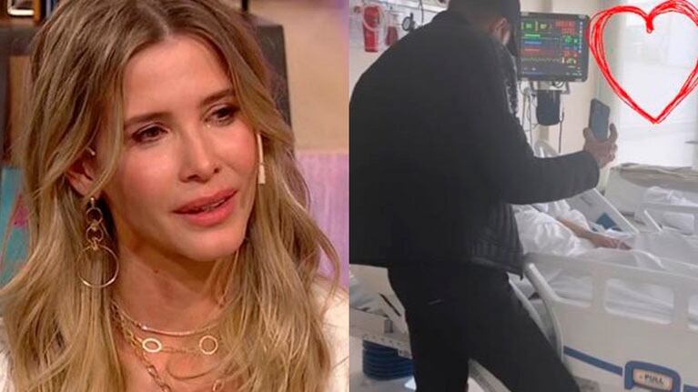 Guillermina Valdés y Marcelo Tinelli visitaron a Soledad Aquino