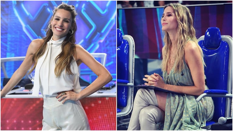 Guillermina Valdés y Pampita en el Súper Bailando