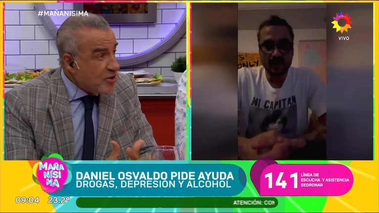 Guillermo Capuya habló a fondo de la depresión tras el dramático pedido de ayuda de Daniel Osvaldo