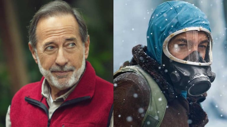 Guillermo Francella en El Encargado y Ricardo Darín en El Eternauta (Fotos: gentileza Disney+ y Netflix)
