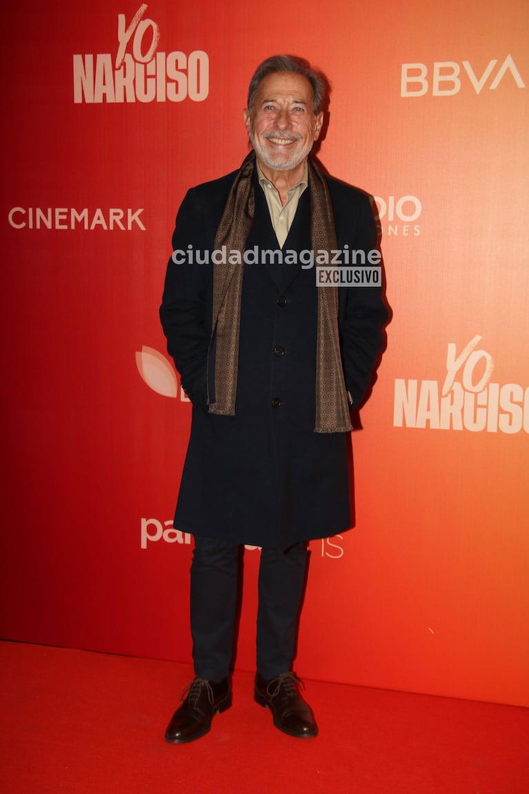 Guillermo Francella en el estreno de Yo Narciso (Foto: Movilpress).