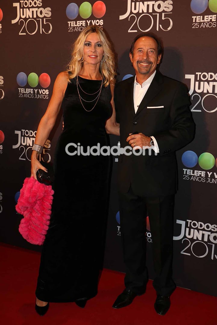 Guillermo Francella, en la fiesta de Telefe. (Foto: Movilpress)