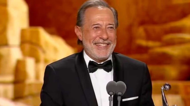 Guillermo Francella en los Premios Platino 2026  (Foto: Captura YouTube / canal22)