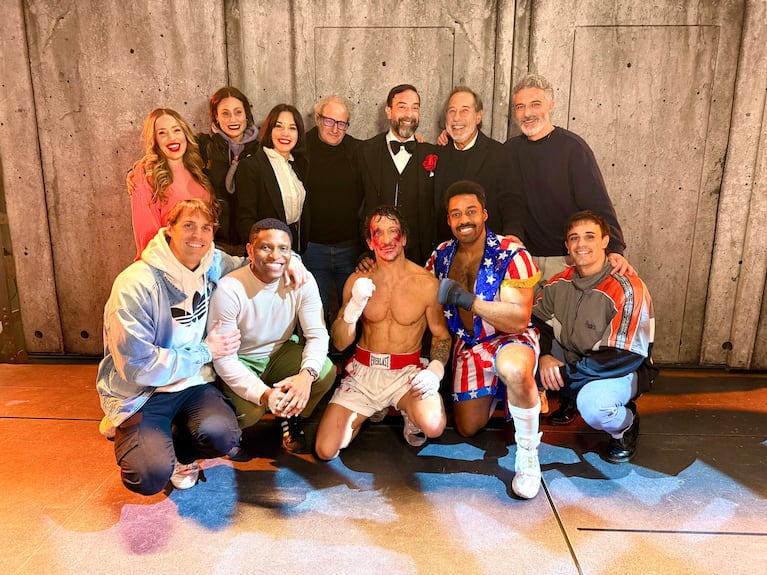 Guillermo Francella fue a ver Rocky al teatro (Foto: prensa).
