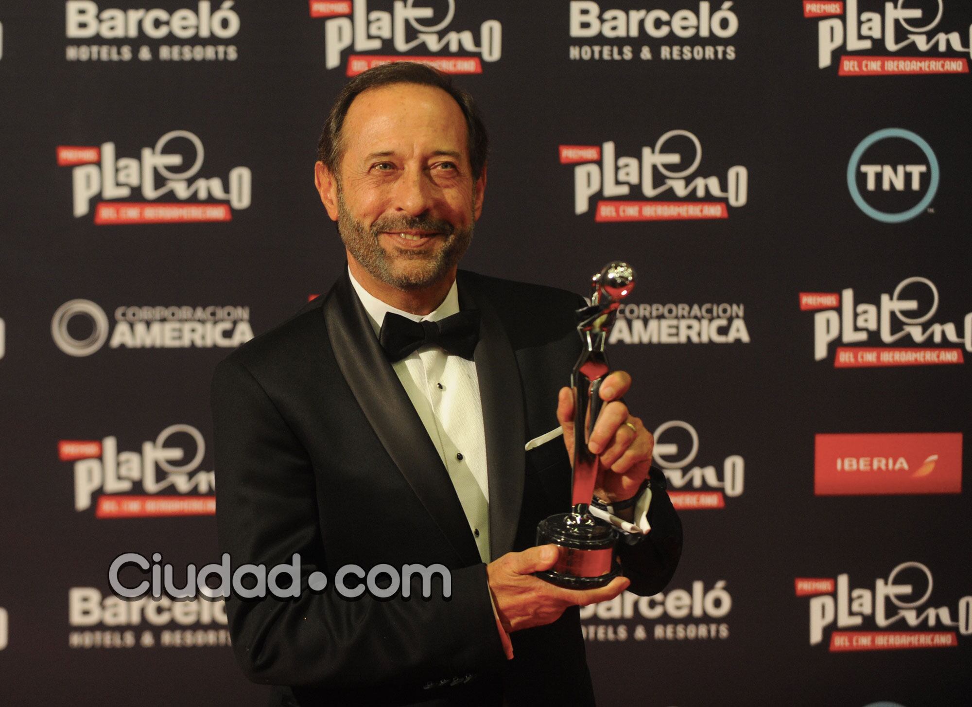 Guillermo Francella, otro argentino ganadores en los Platino (Fotos: AFP).