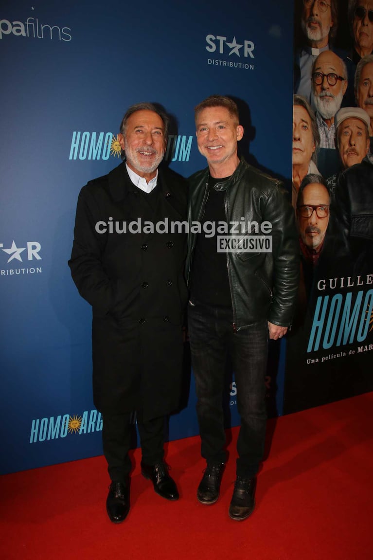 Guillermo Francella y Adrián Suar (Foto: Movilpress)
