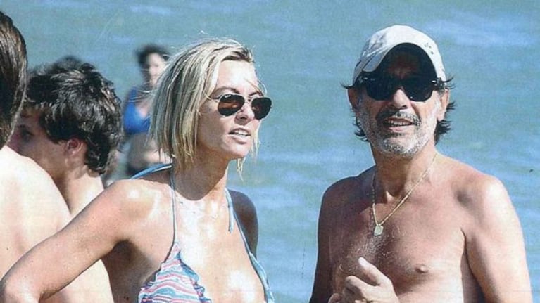 Guillermo Francella y su mujer, Marynés Brañe. (Foto: revista Gente)