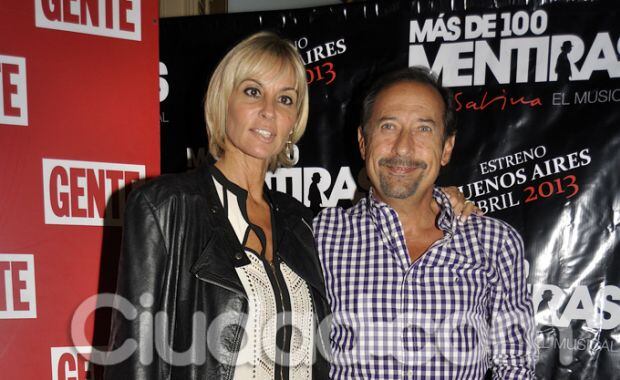 Guillermo Francella y su mujer, Marynés. (Foto: Jennifer Rubio-Ciudad.com)